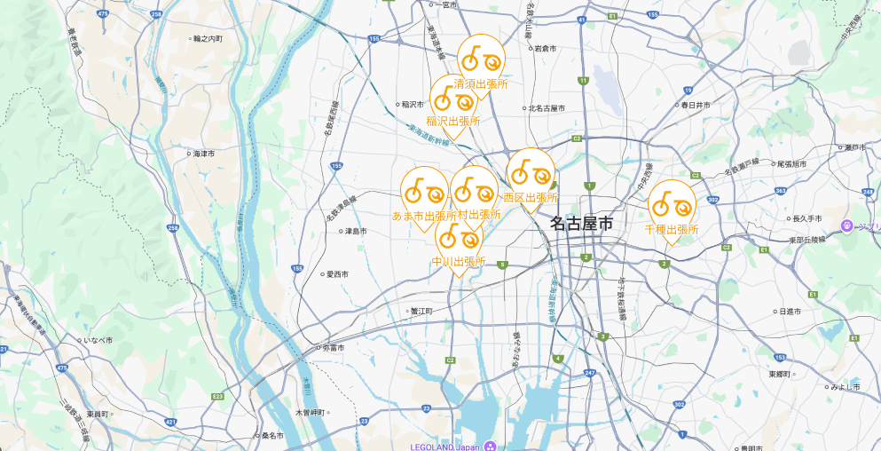 愛知県　店舗一覧