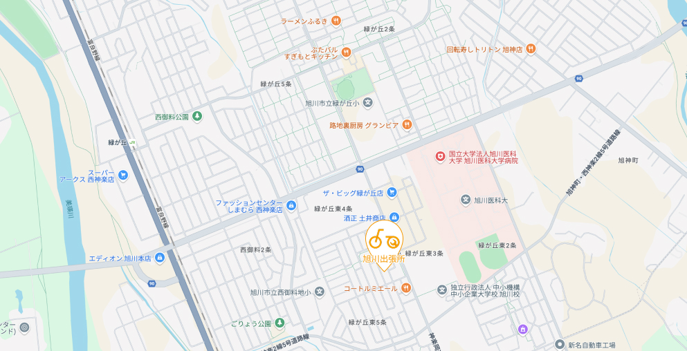 北海道　店舗一覧