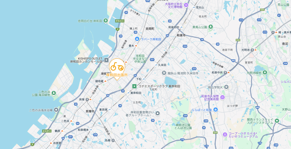 大阪府　店舗一覧